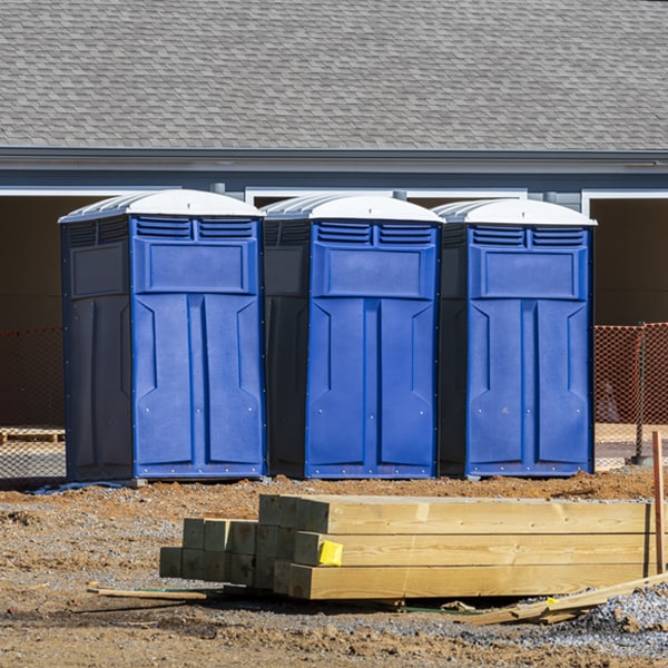 are there any additional fees associated with porta potty delivery and pickup in Winnebago